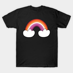 Lesbian pride flag T-Shirt